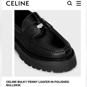 CELINE BULKY PENNY LOAFER